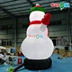 inflatable snowman